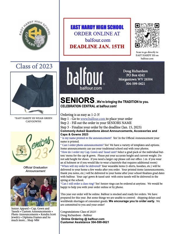 Senior Graduation Items Balfour