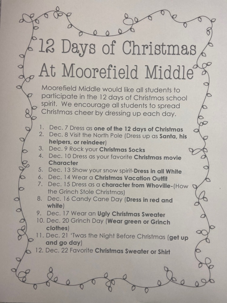 12 Days of Christmas at MMS